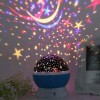 Star Master Renkli Yıldızlı Dönen Gökyüzü Projeksiyon Gece Lambası