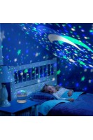 Star Master Renkli Yıldızlı Dönen Gökyüzü Projeksiyon Gece Lambası