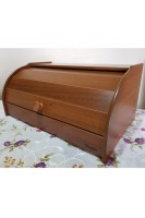 Tonka Ceviz Ahşap Dekoratif Ekmek Kutusu Kahverengi Tonka Ceviz Ahşap Dekoratif Ekmek Kutusu Kahverengi