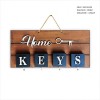 Home Keys Ahşap Dekoratif Anahtarlık Kahverengi