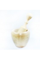 Şimşir Ahşap Havan - Sarımsak - Patlıcan Ezici Oval