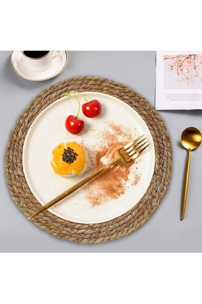 Hasır Amerikan Servisi Supla Bambu Örme