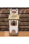 Dekoratif Ahşap Poşetlik Sweet Home