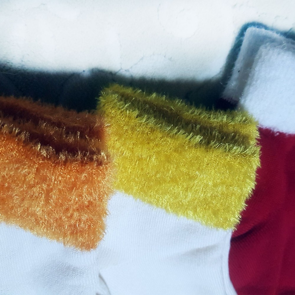 Kadın Kalın Havlu Çorap  3'lü Karışık Renkli