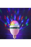 Döner Başlıklı Renkli Disko Ampul