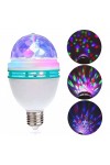 Döner Başlıklı Renkli Disko Ampul