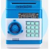 Otomatik Para Çeken Şifreli Kasa Atm Kumbara Büyük Boy Mavi