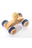 Ahşap Tekerlekli Mini El Masaj Aleti