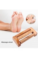 Ahşap 3 Silindirli Ayak Masaj Aleti Ahşap 3 Silindirli Ayak Masaj Aleti