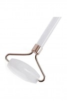 Roller Doğal Çift Taraflı Yeşim Taşı Masaj Aleti Beyaz Roller Doğal Çift Taraflı Yeşim Taşı Masaj Aleti Beyaz