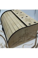 Ahşap Özel Yel Değirmeni Figürlü Ekmek Saklama Kutusu Ekmeklik Bej Ahşap Özel Yel Değirmeni Figürlü Ekmek Saklama Kutusu Ekmeklik Bej