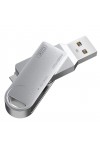 XO-DK03 128 GB Metal Gövdeli USB 3.0 + Type-C Flash Bellek