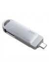 XO-DK03 128 GB Metal Gövdeli USB 3.0 + Type-C Flash Bellek