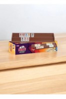 Büyük Boy Okey Takımı Parti ve Hobi Oyun Seti 44 cm Kahverengi