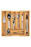 Bambu Çekmece İçi Açılır Kaşıklık