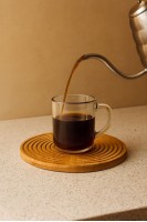 Ahşap Yuvarlak Sunum & Servis Tabağı Ahşap Yuvarlak Sunum & Servis Tabağı