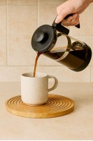 Ahşap Yuvarlak Sunum & Servis Tabağı Ahşap Yuvarlak Sunum & Servis Tabağı